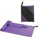 2 Serviettes en Microfibre | Violet ou Bleu
