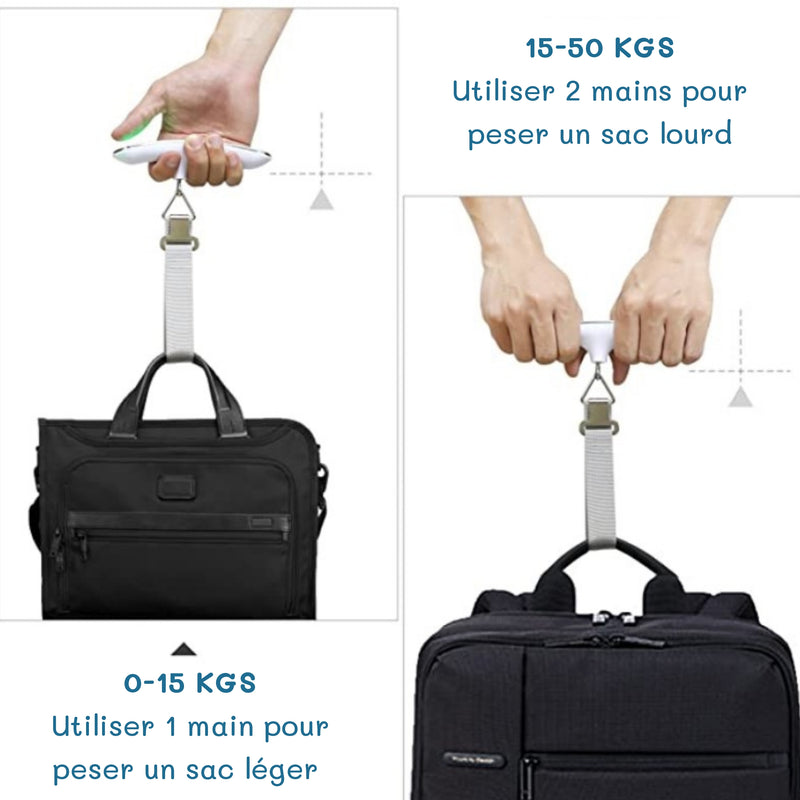 Pèse Bagage Électronique | Pile Incluse